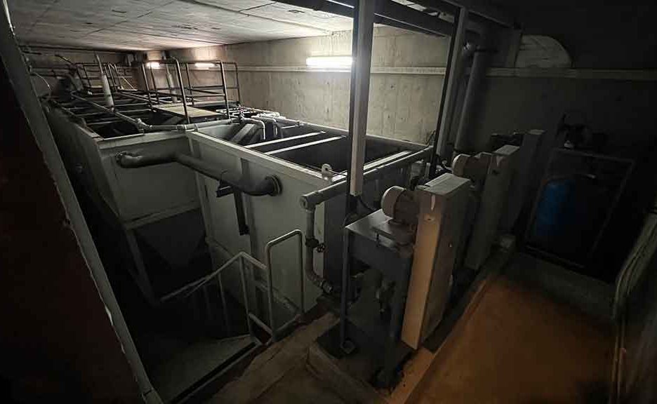 سیستم فاضلاب برج مدوبن