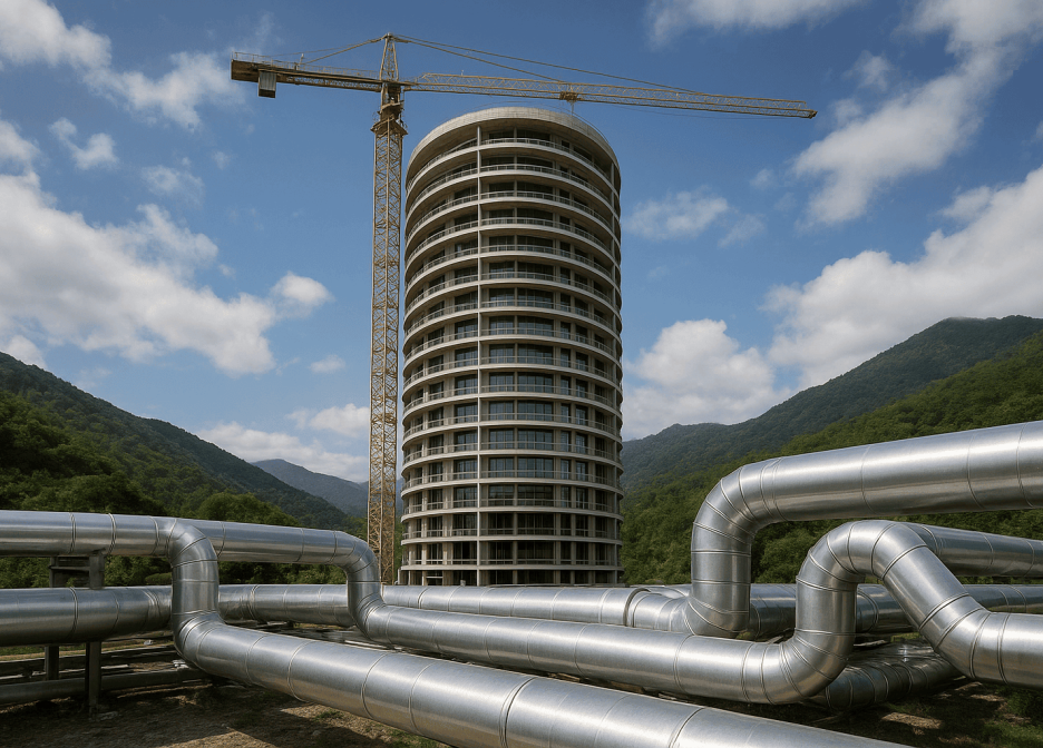 تاسیسات برج مدوبن