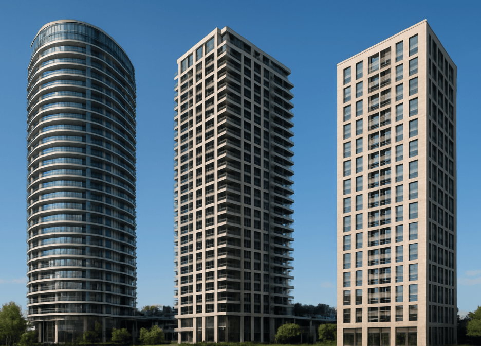 مقایسه برج مدوبن